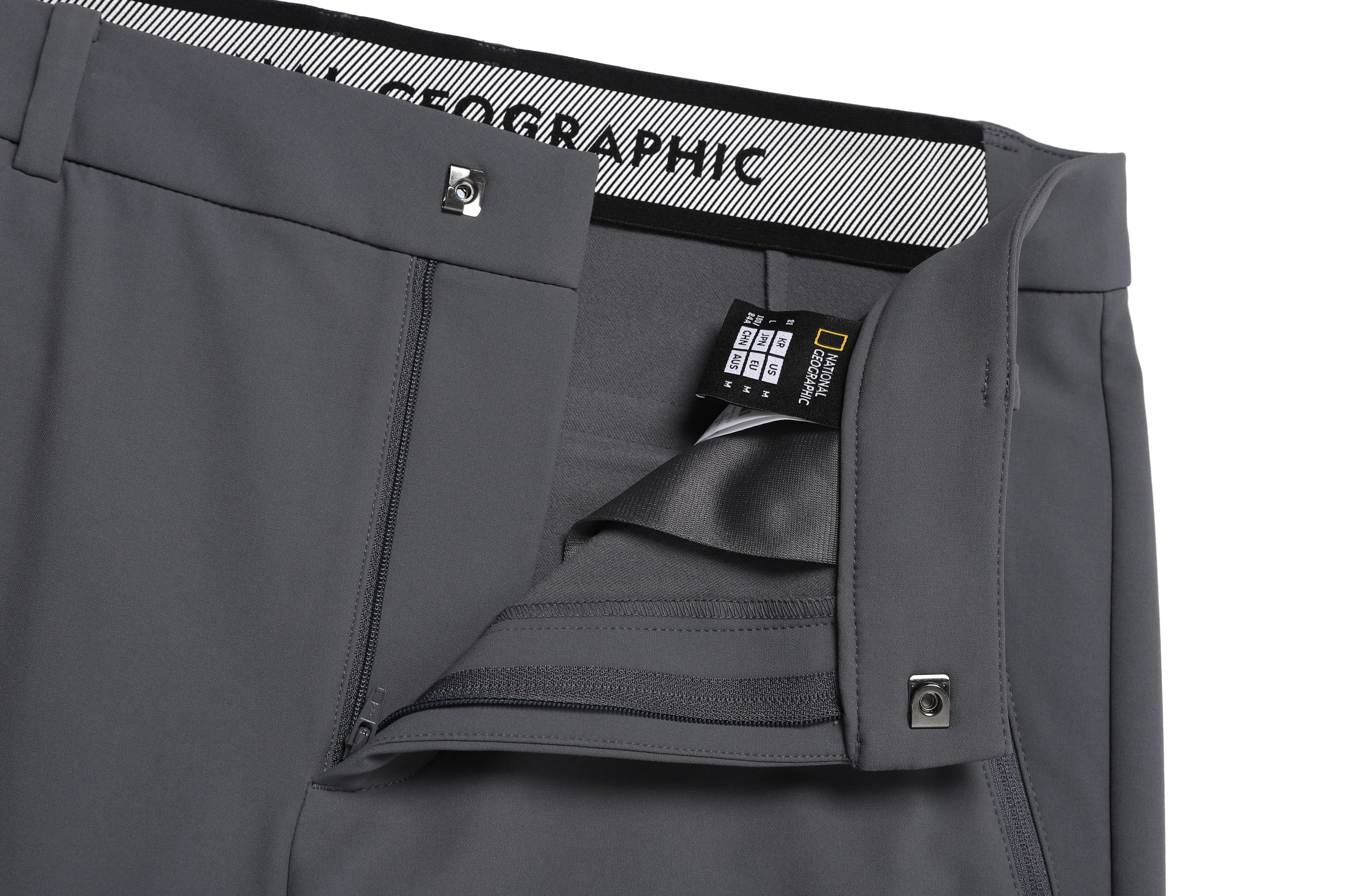 Men'S High Stretch Brushed Pants- Iron Grey