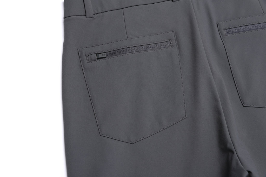 Men'S High Stretch Brushed Pants- Iron Grey
