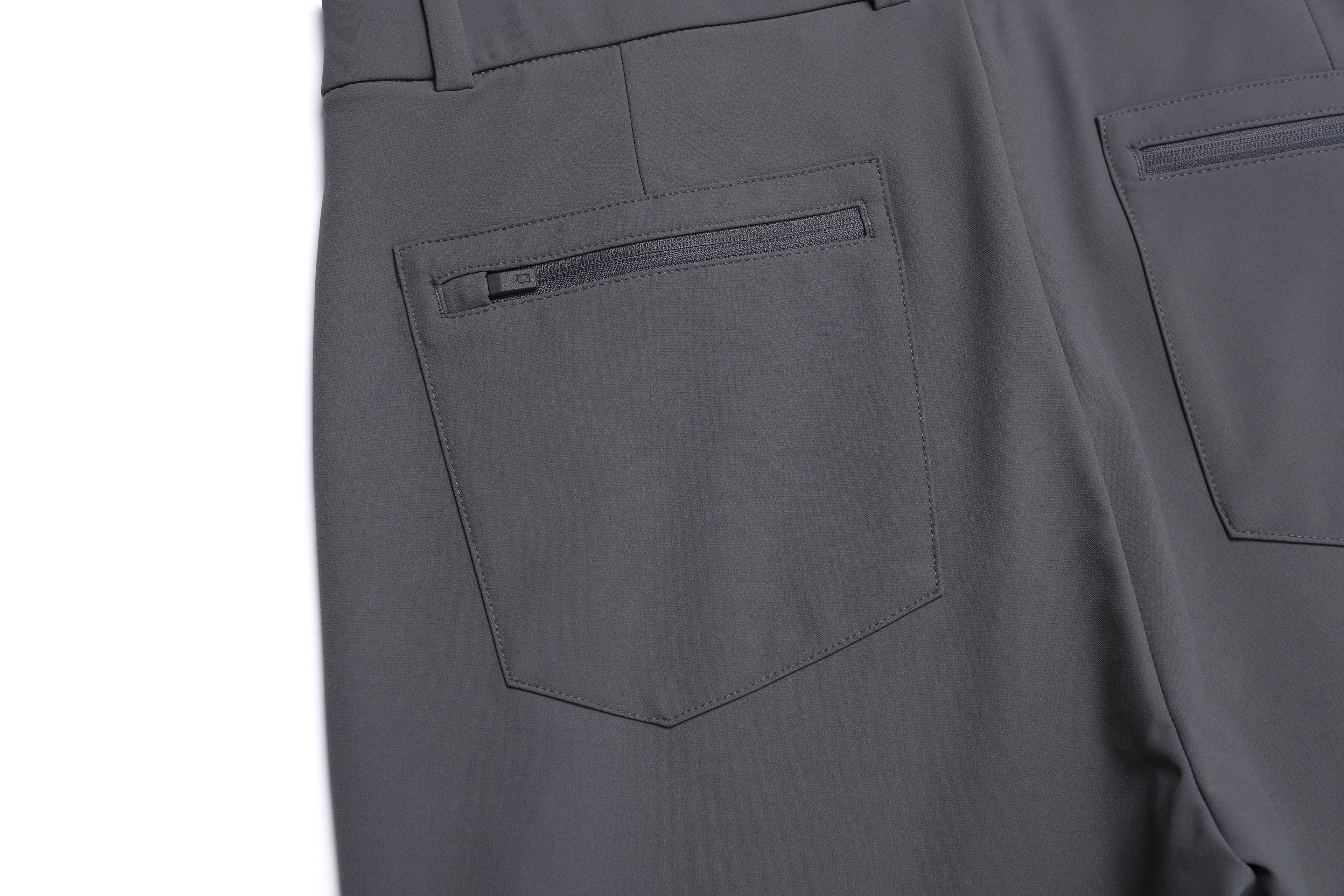 Men'S High Stretch Brushed Pants- Iron Grey
