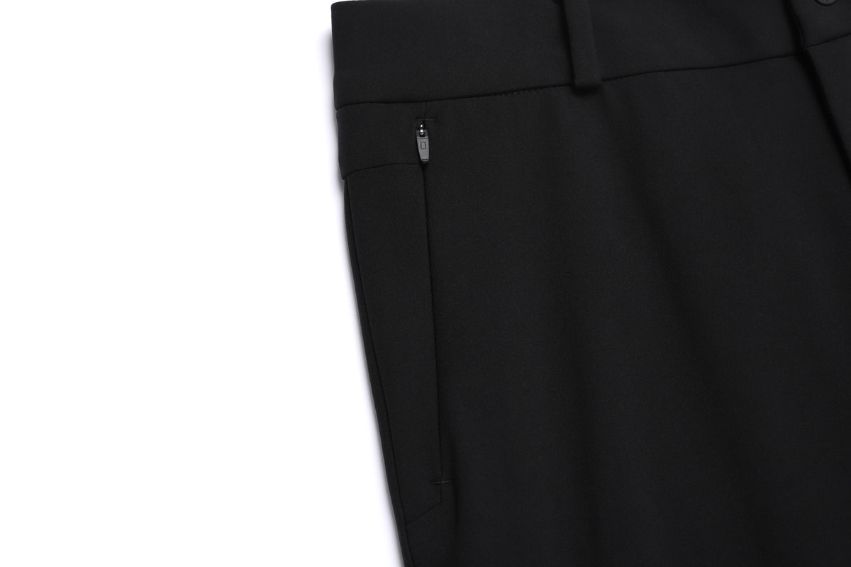 Women'S High Stretch Brush Pants- Black
