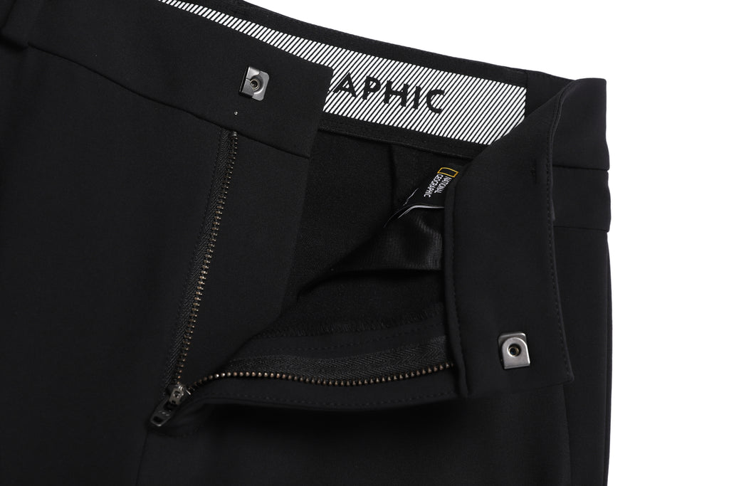 Women'S High Stretch Brush Pants- Black