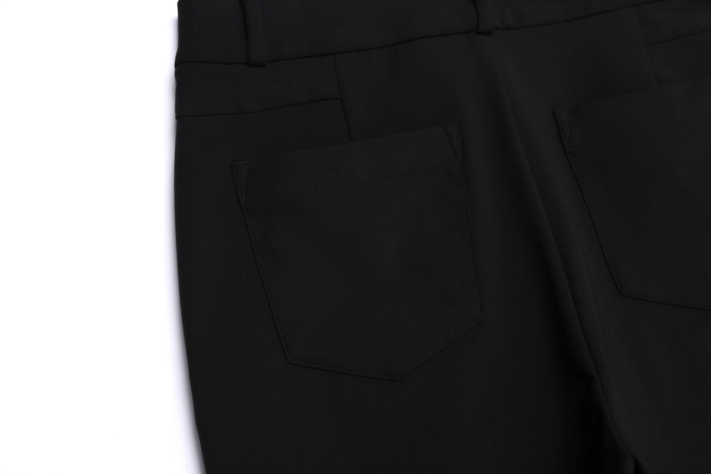 Women'S High Stretch Brush Pants- Black