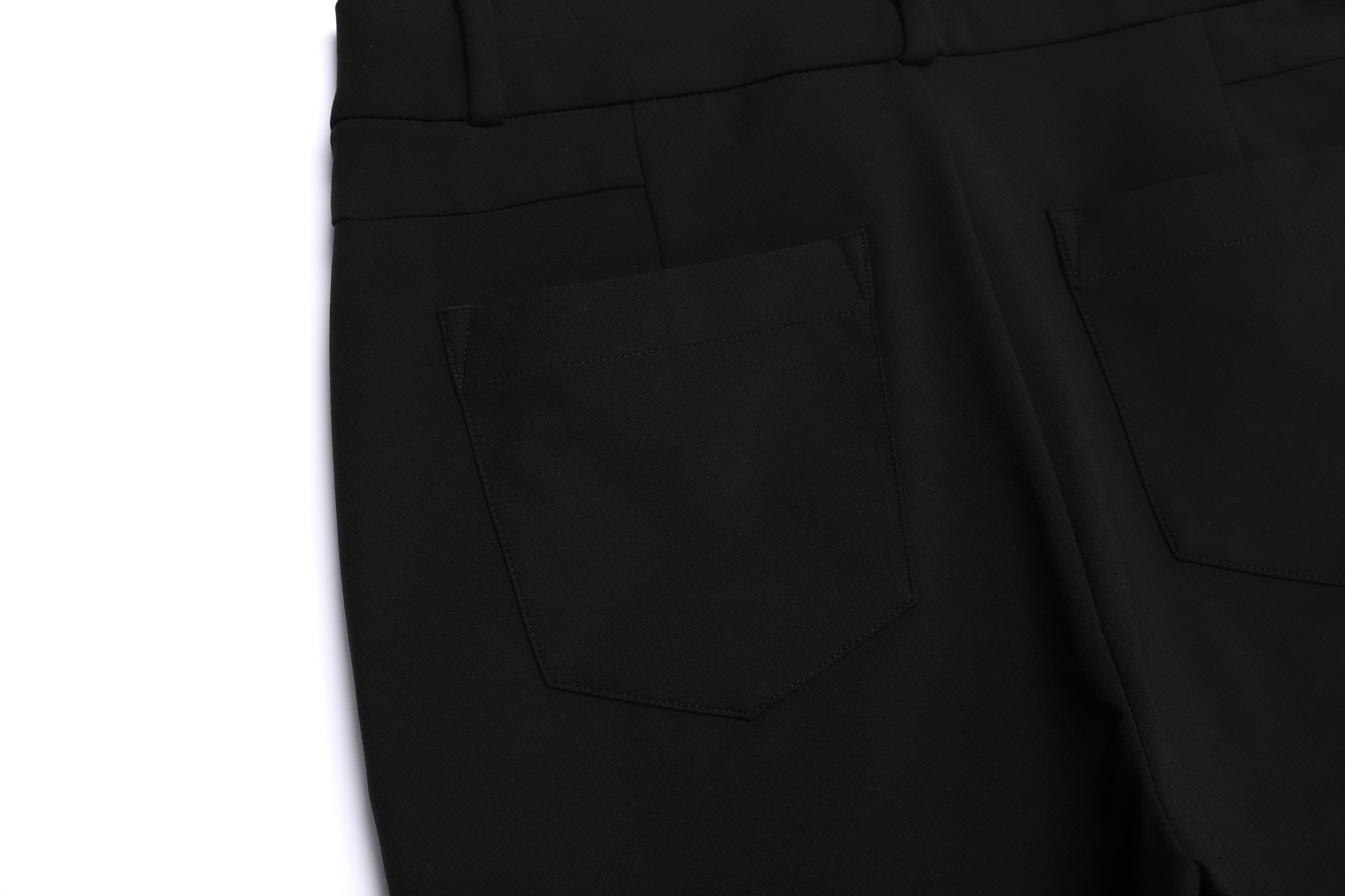 Women'S High Stretch Brush Pants- Black