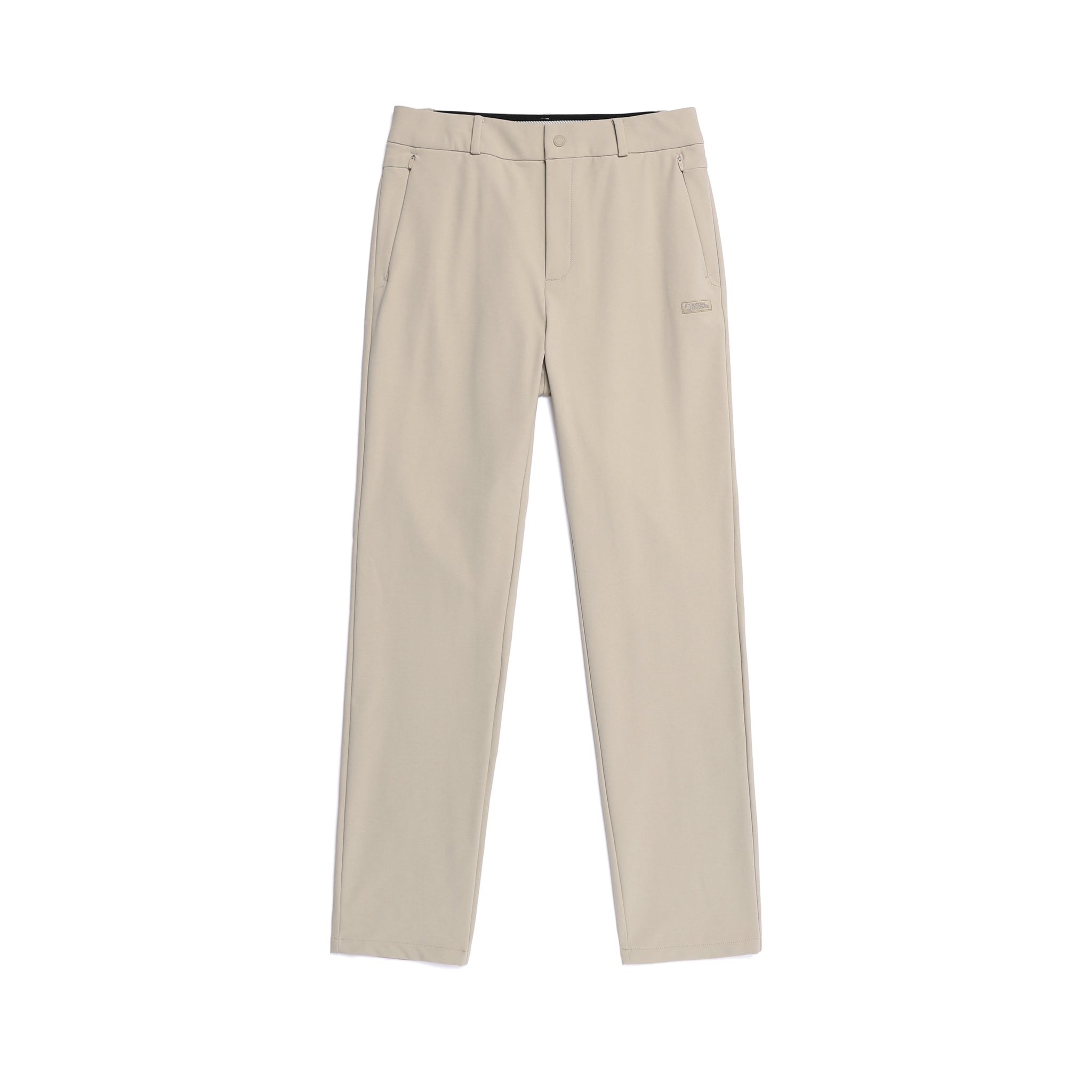 WOMEN'S HIGH STRETCH BRUSH PANTS- MOURNING BEIGE
