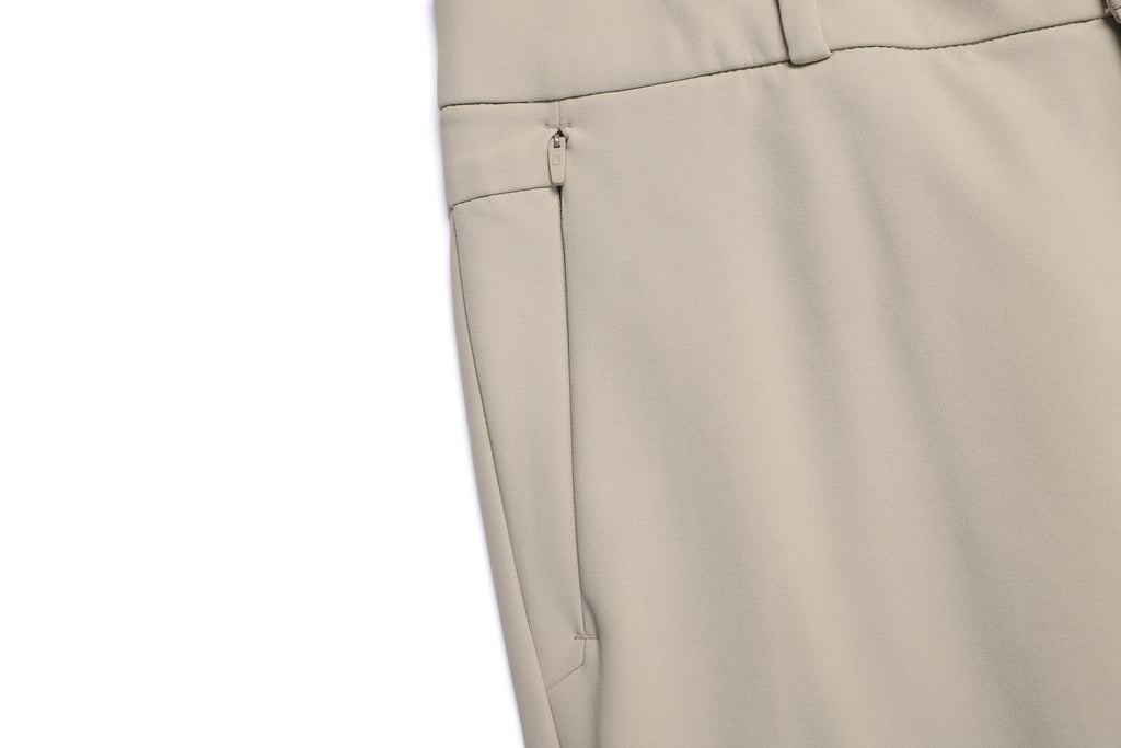 Women'S High Stretch Brush Pants- Mourning Beige