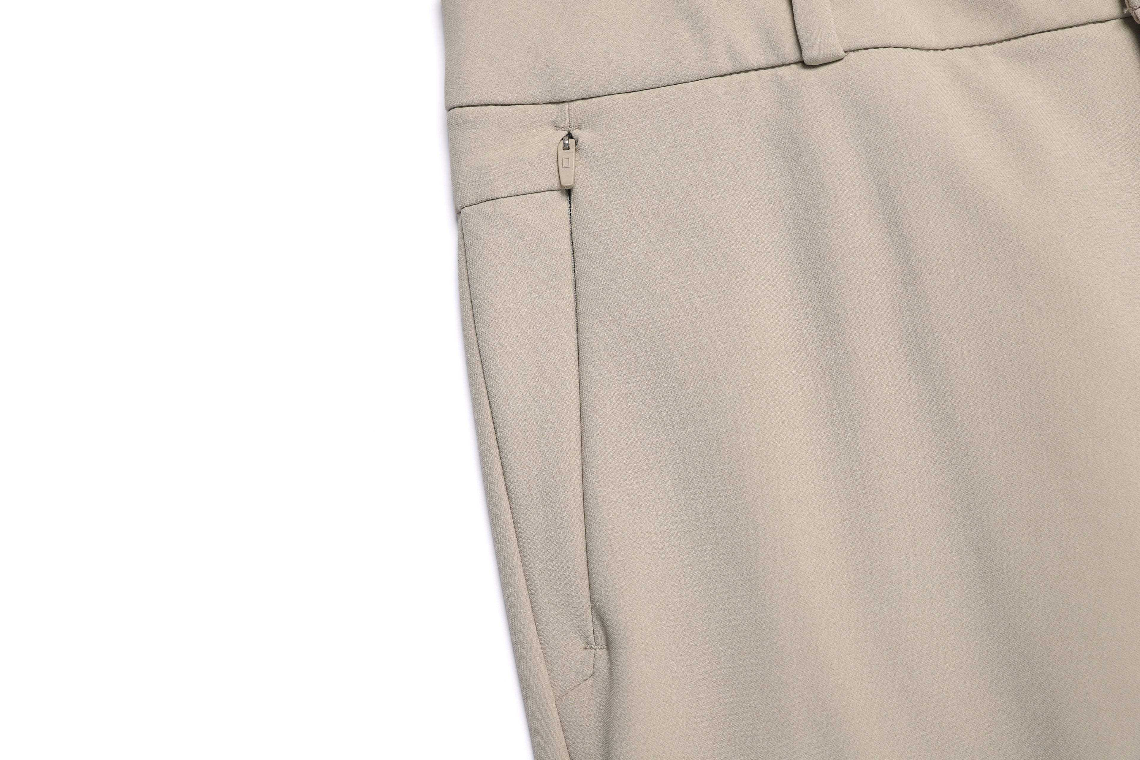 Women'S High Stretch Brush Pants- Mourning Beige