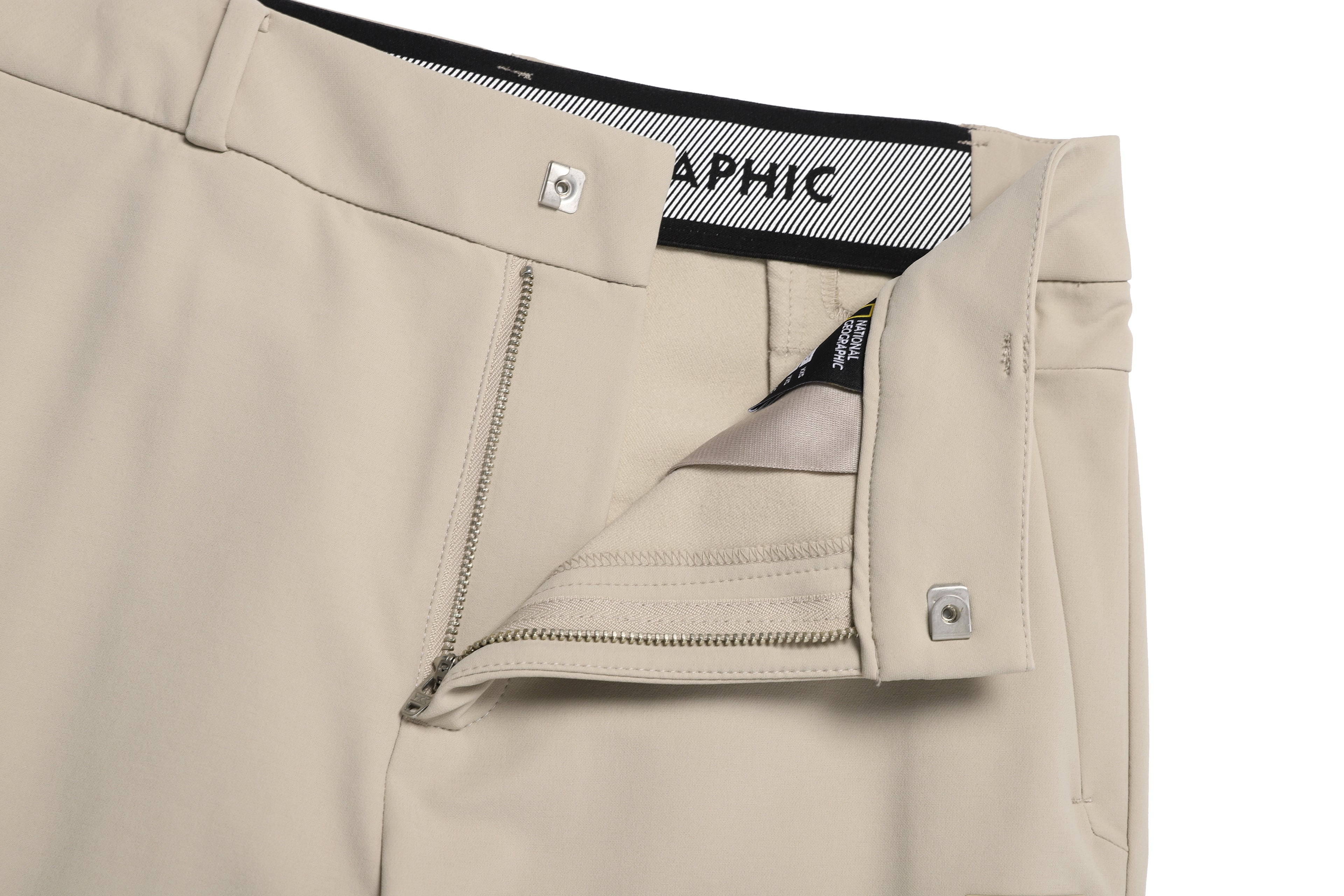 Women'S High Stretch Brush Pants- Mourning Beige
