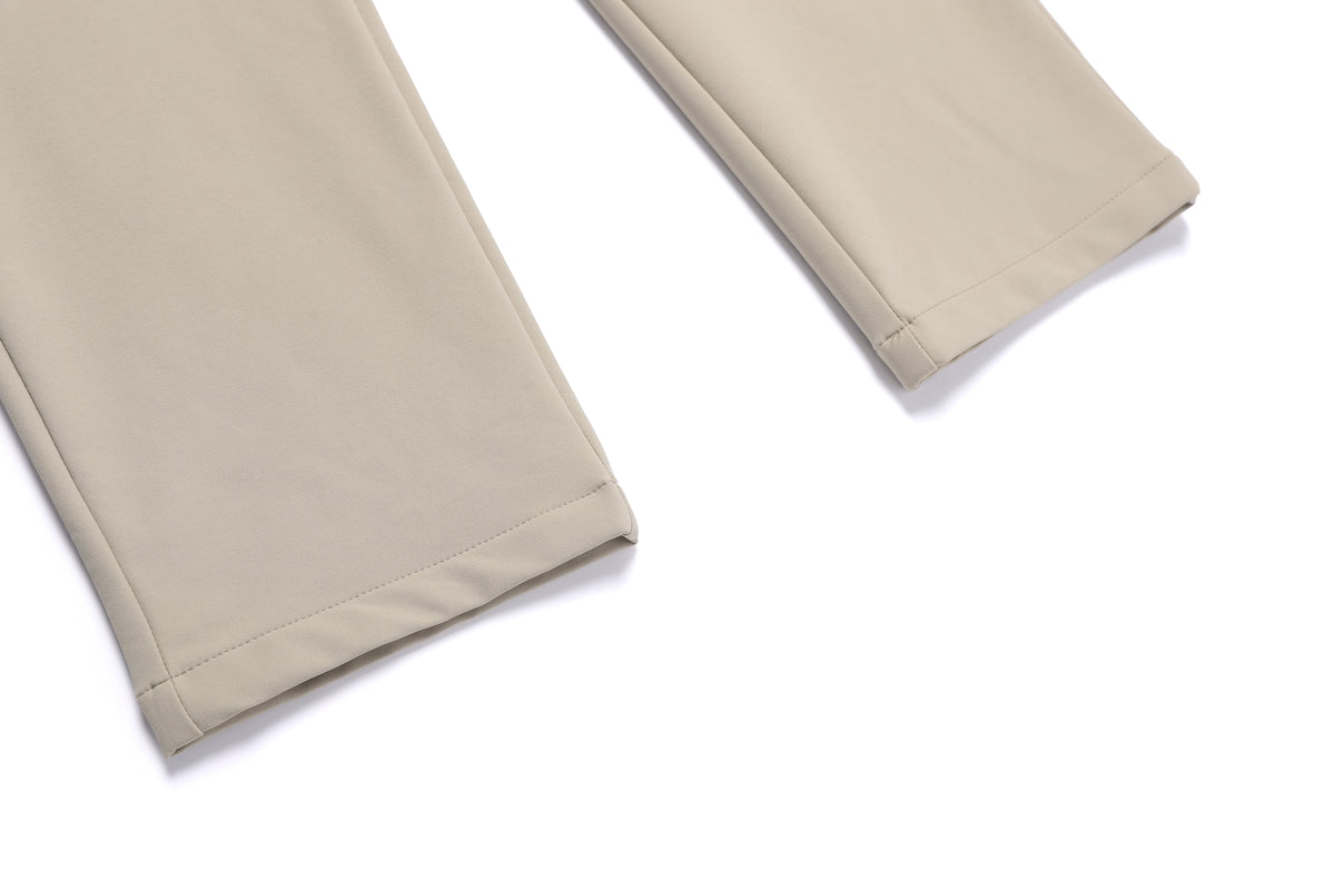 Women'S High Stretch Brush Pants- Mourning Beige