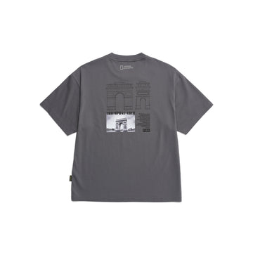 UNISEX URBAN CITY ARCHITECTURE (TRIUMPHAL ARCH)- IRON GREY