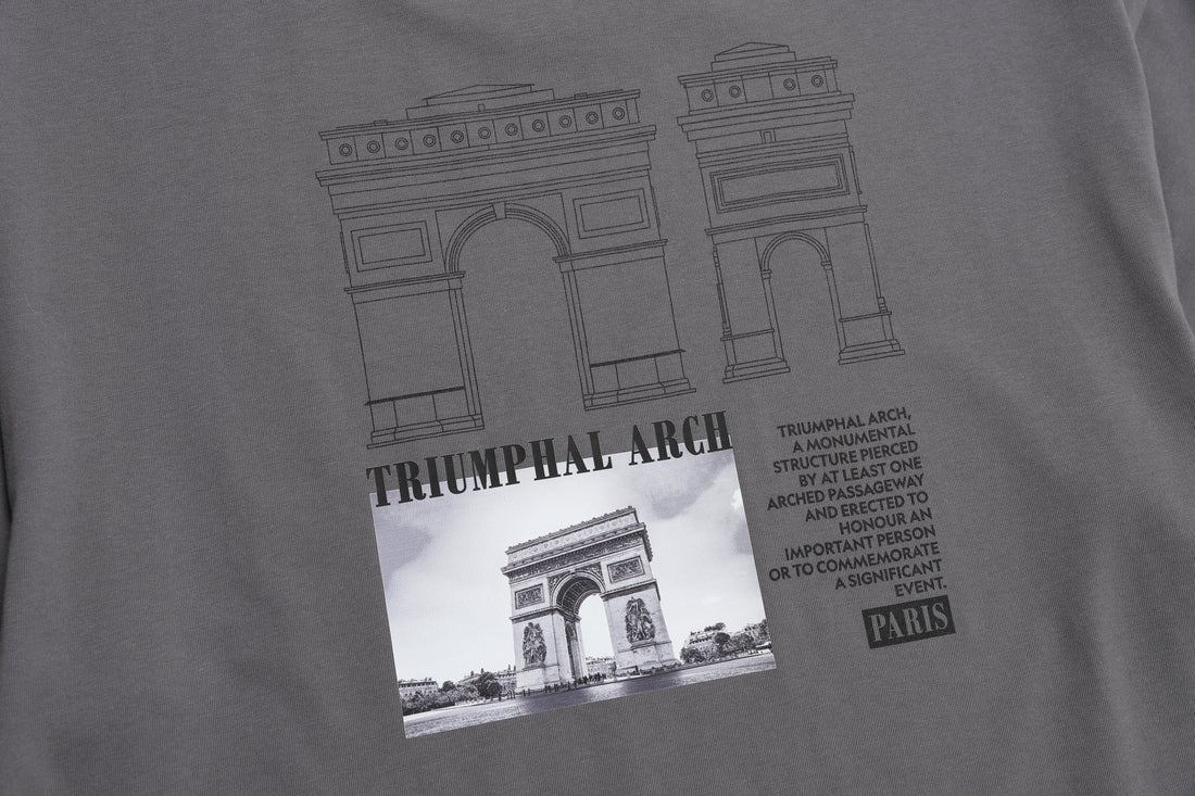 GRAPHIC TSHIRT IRON GREY