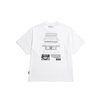 UNISEX URBAN CITY ARCHITECTURE (SUNGNYEMUN)- WHITE