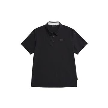 M' Solid Airdot Stretch Collar T-Shirt