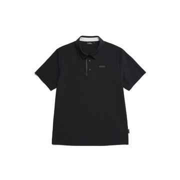 POLOSHIRT W LOGO CBLACK