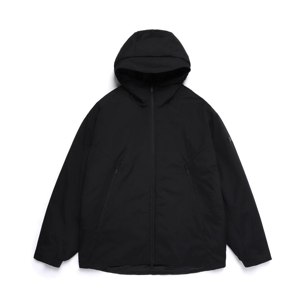 Men'S Urban Hoodie Down Jacket- Carbon Black