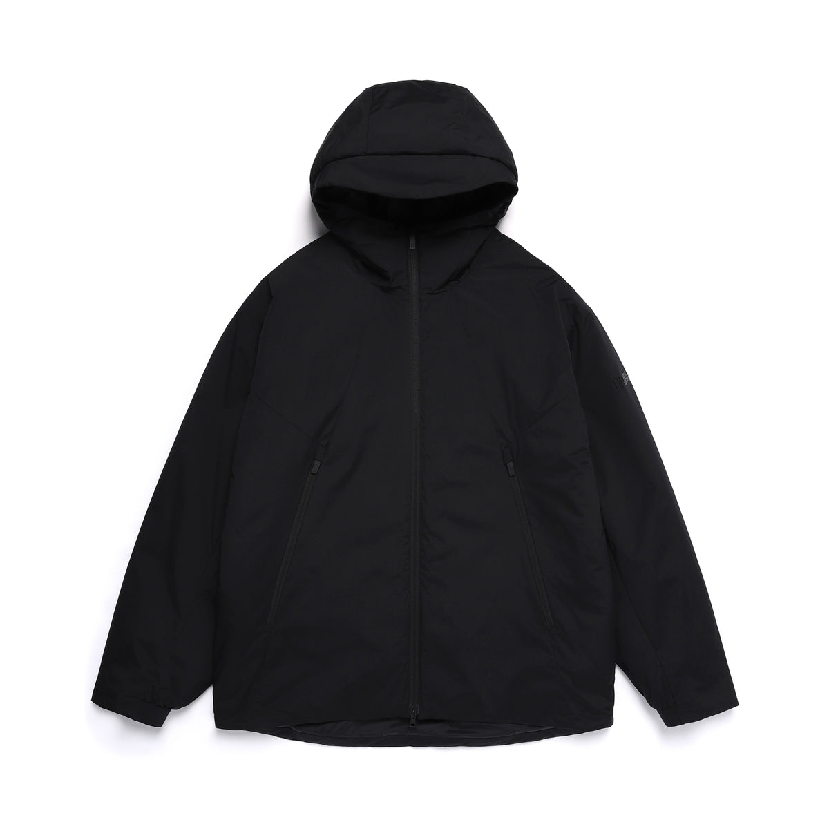 Men'S Urban Hoodie Down Jacket- Carbon Black