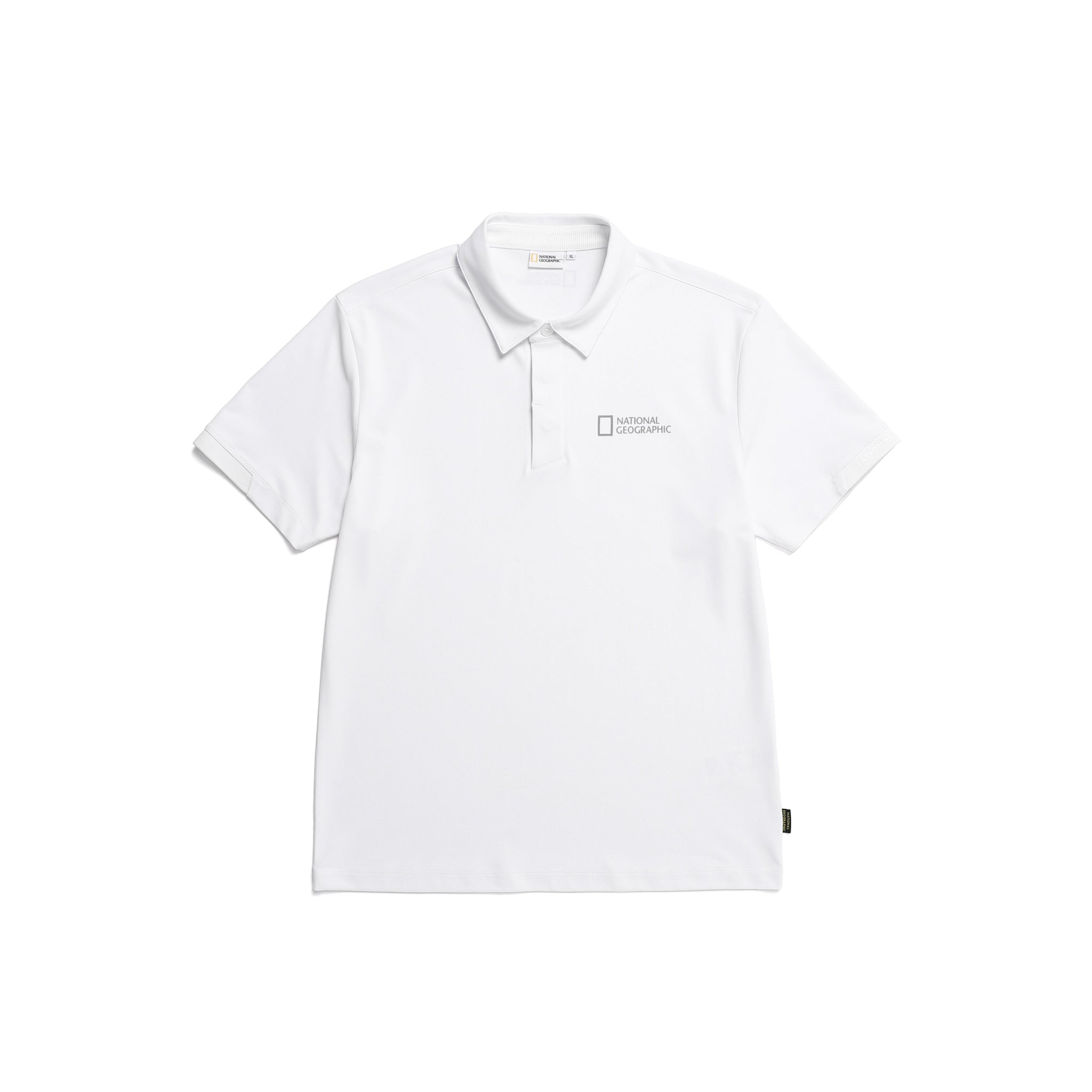 POLO SHIRT WLOGO WHITE