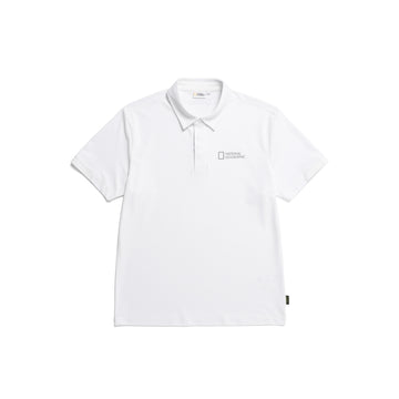POLO SHIRT WLOGO WHITE