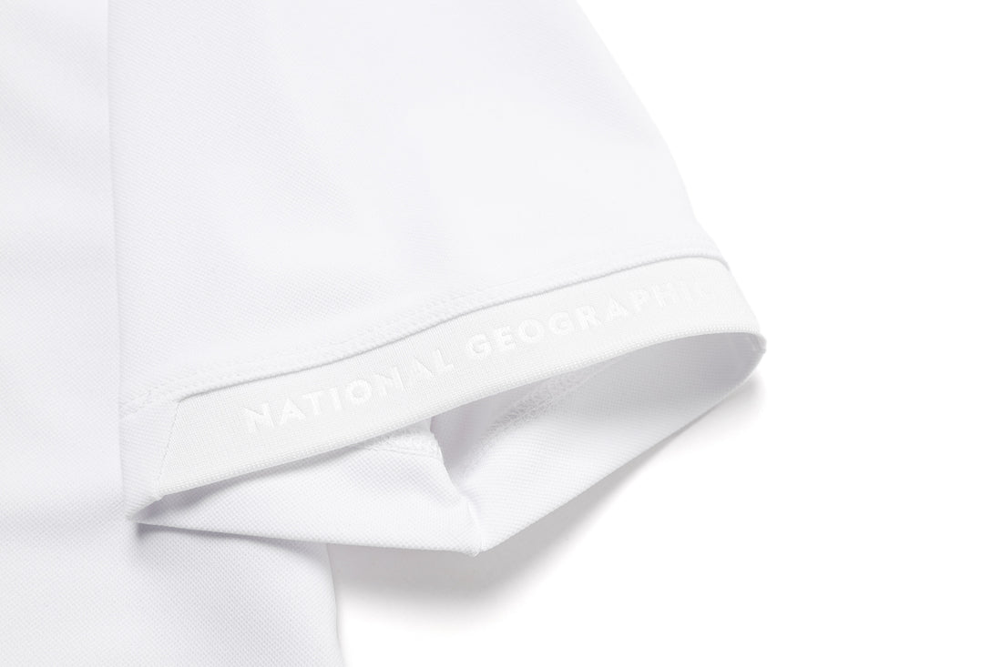 POLO SHIRT WLOGO WHITE
