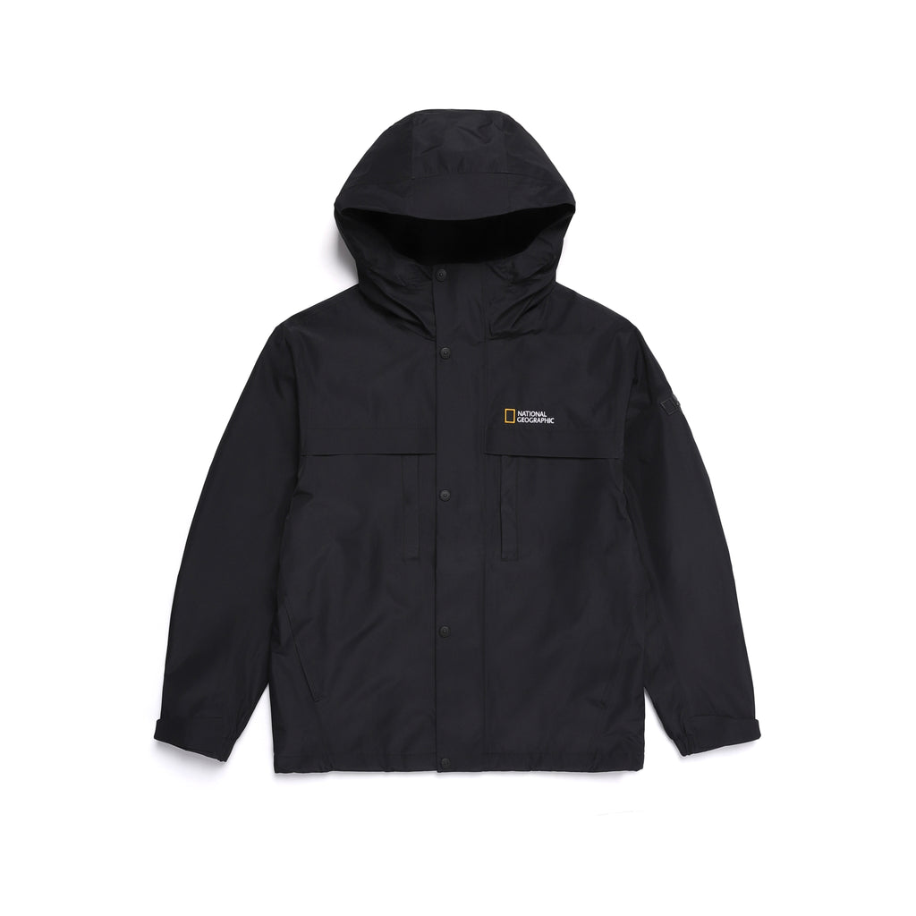 Unisex Commerson 2L Water Resistant Jacket- Carbon Black