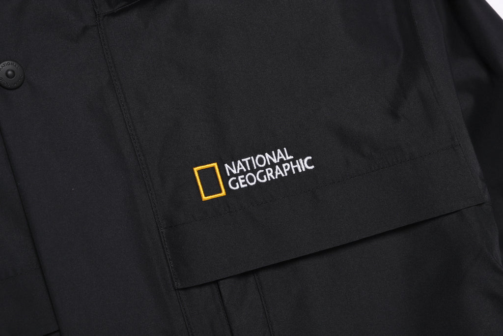 Unisex Commerson 2L Water Resistant Jacket- Carbon Black