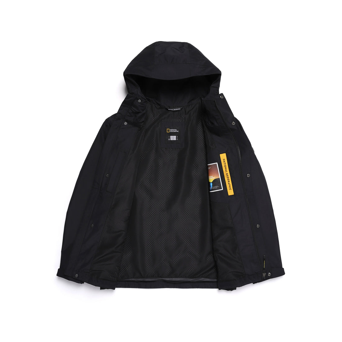 UNISEX COMMERSON 2L WATER RESISTANT JUMPER- CARBON BLACK