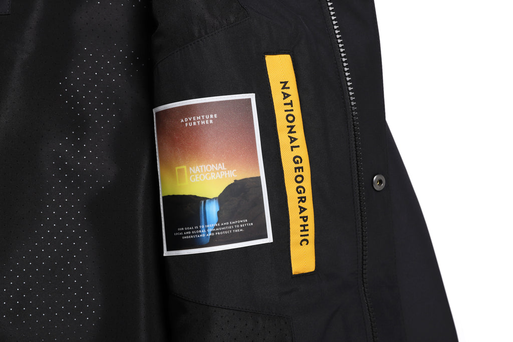 Unisex Commerson 2L Water Resistant Jacket- Carbon Black