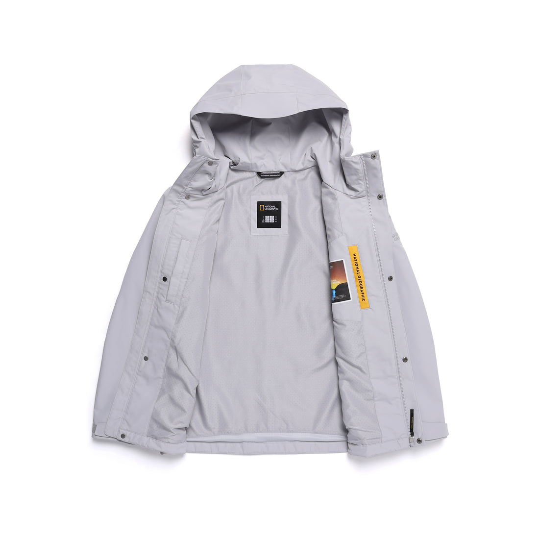 UNISEX COMMERSON 2L WATER RESISTANT JUMPER- SILVER GREY