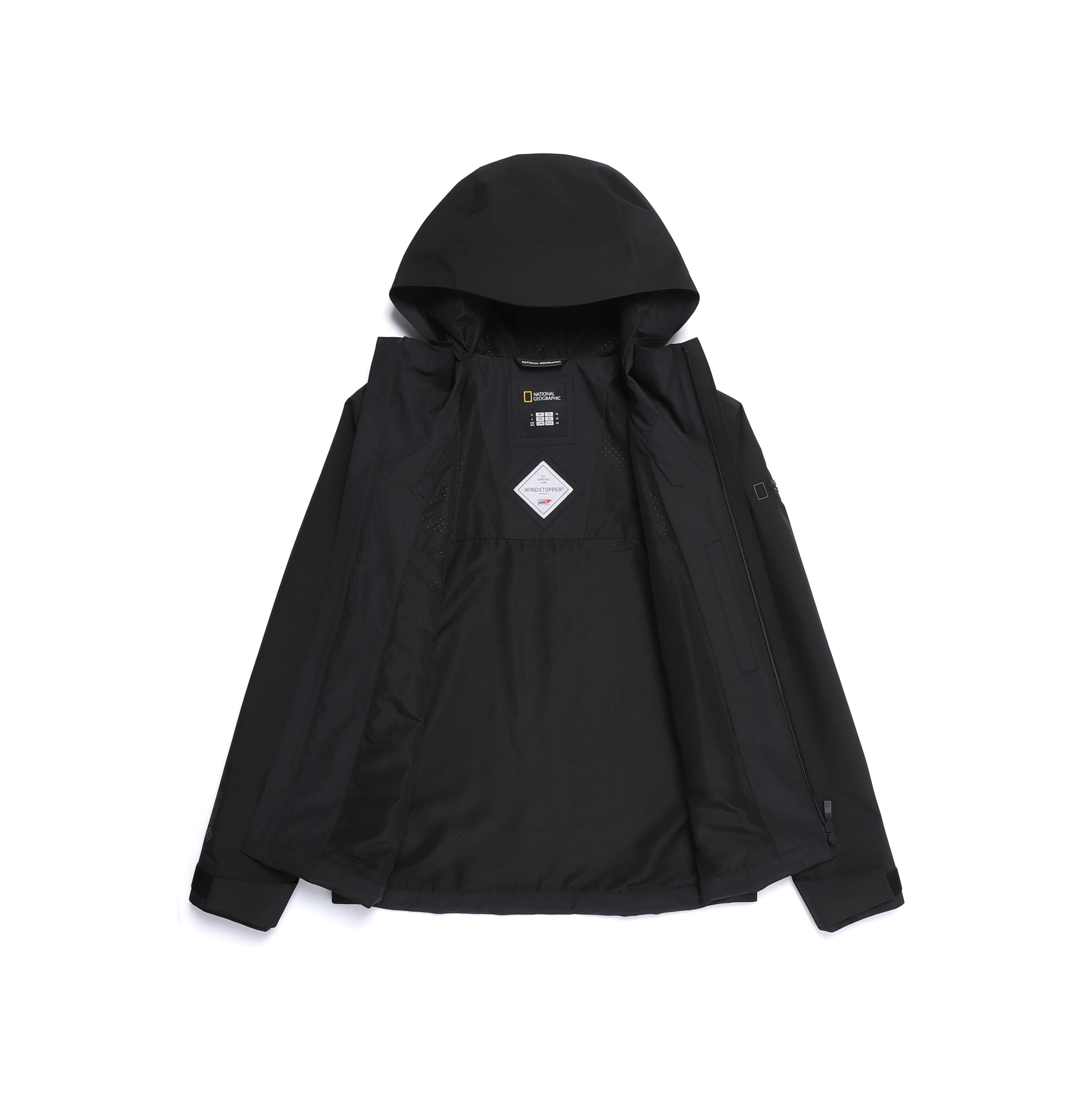 ATLAS WINDSTOPPER BY GORE-TEX LABS 2L JACKET- BLACK