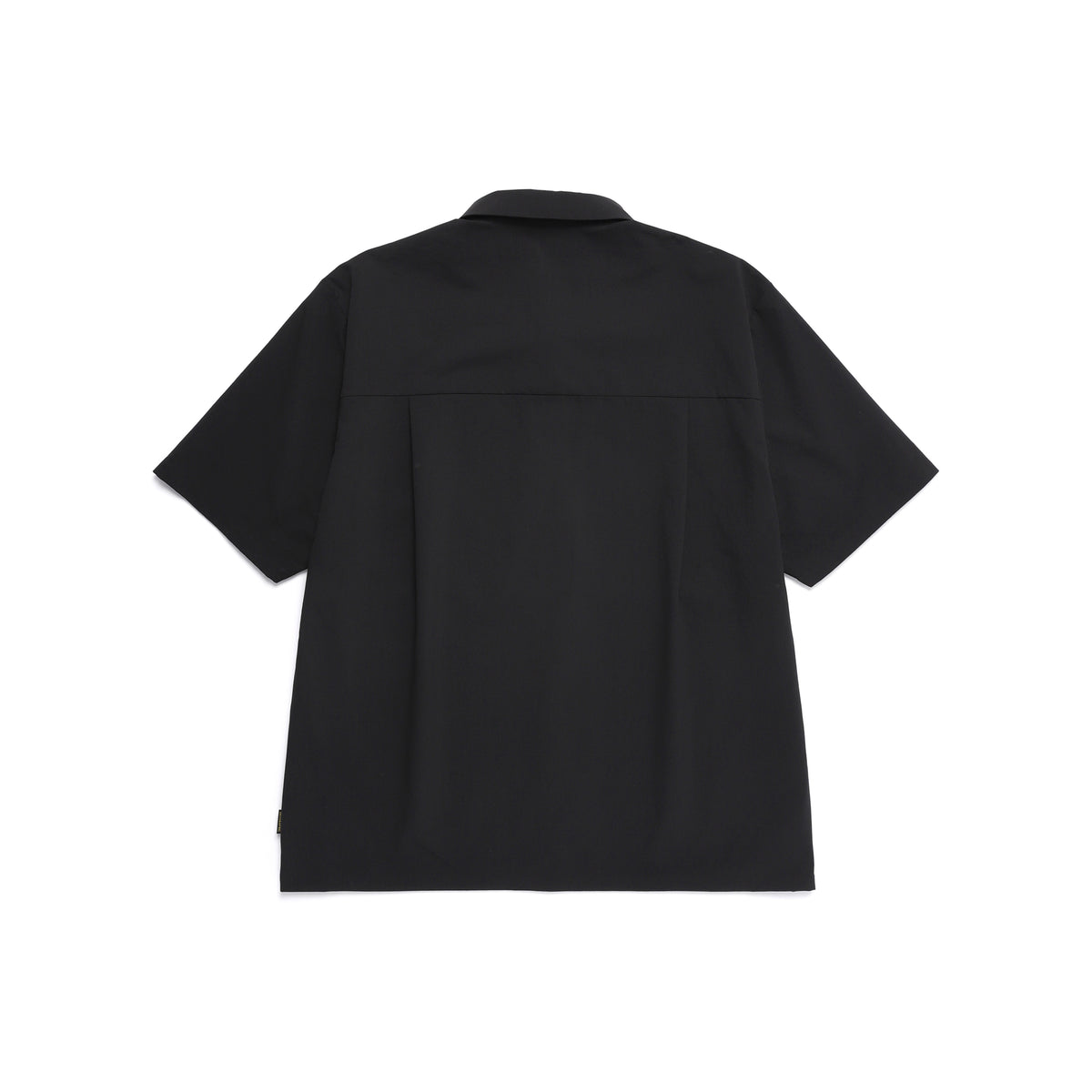 Men'S Urban City Woven Semi-Over Fit Shirt- Carbon Black