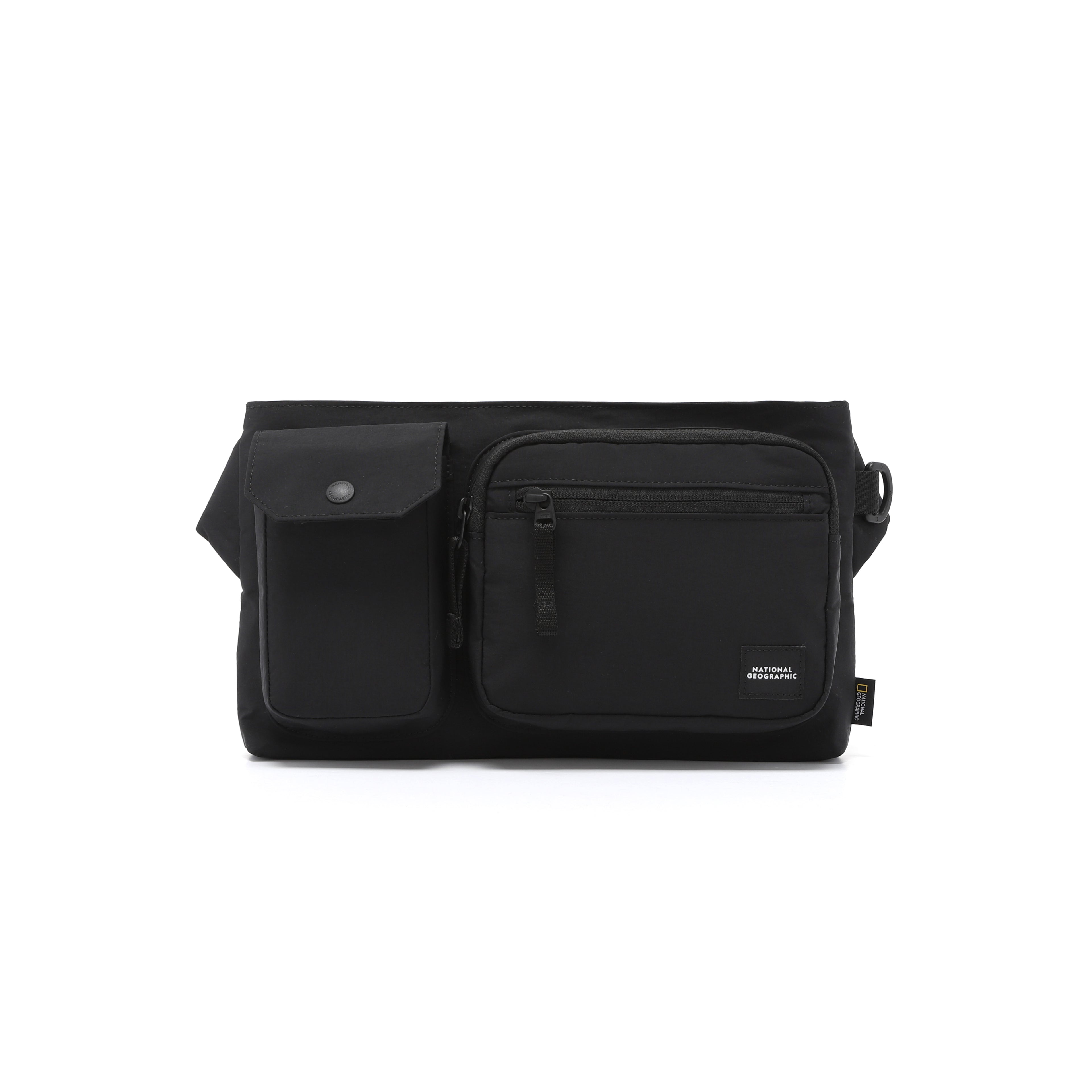 Light Wide Cross Bag- Black