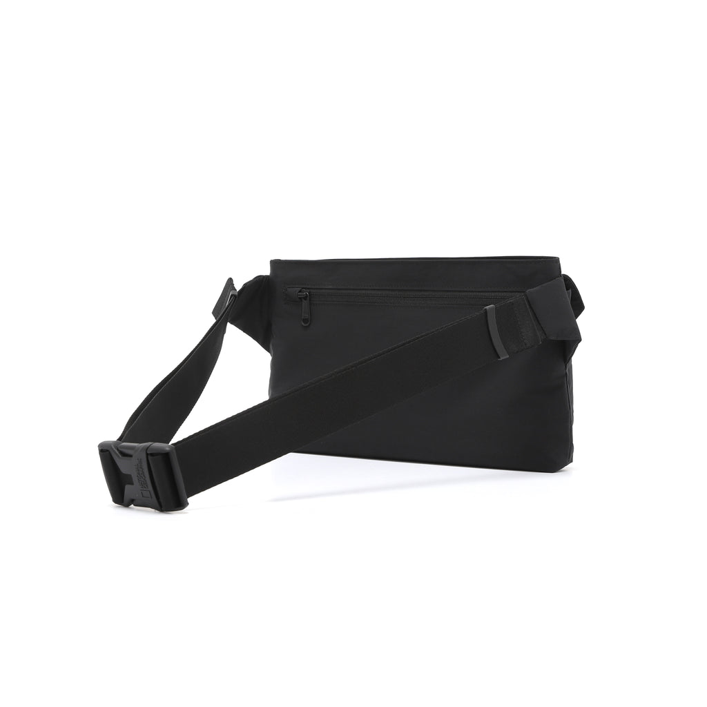 Light Wide Cross Bag- Black