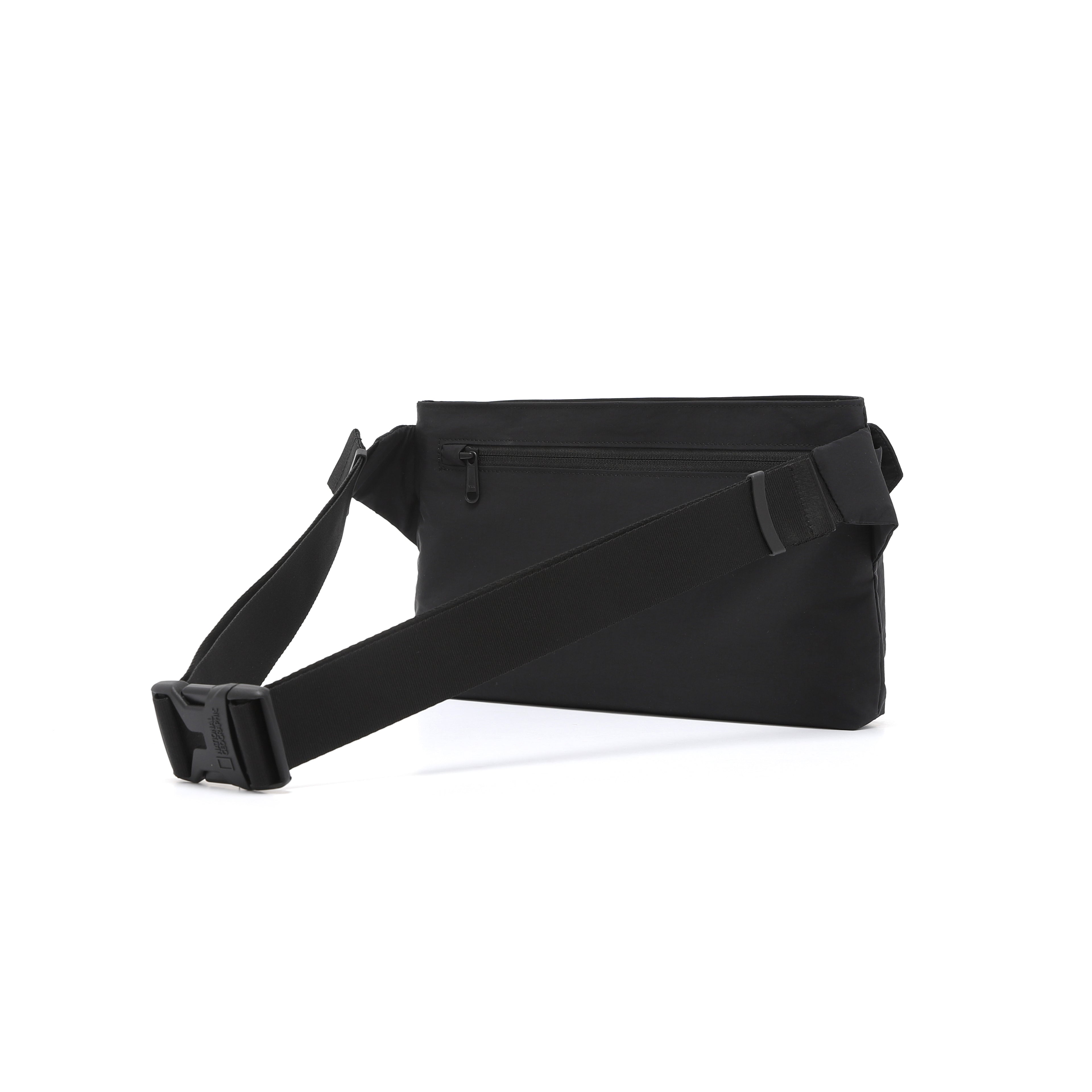 Light Wide Cross Bag- Black
