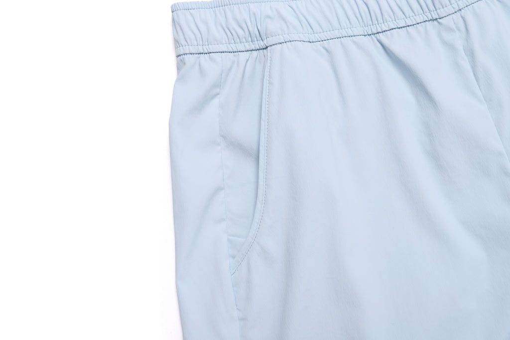 Women'S Frozen Cube Board Shorts- L/Blue