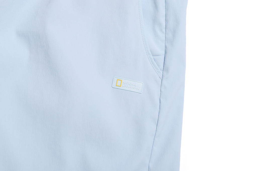 Women'S Frozen Cube Board Shorts- L/Blue