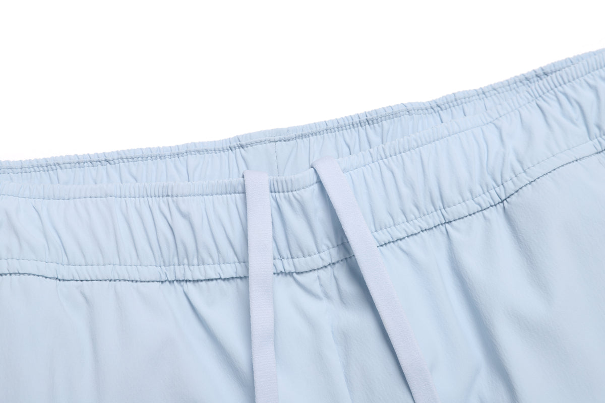Women'S Frozen Cube Board Shorts- L/Blue