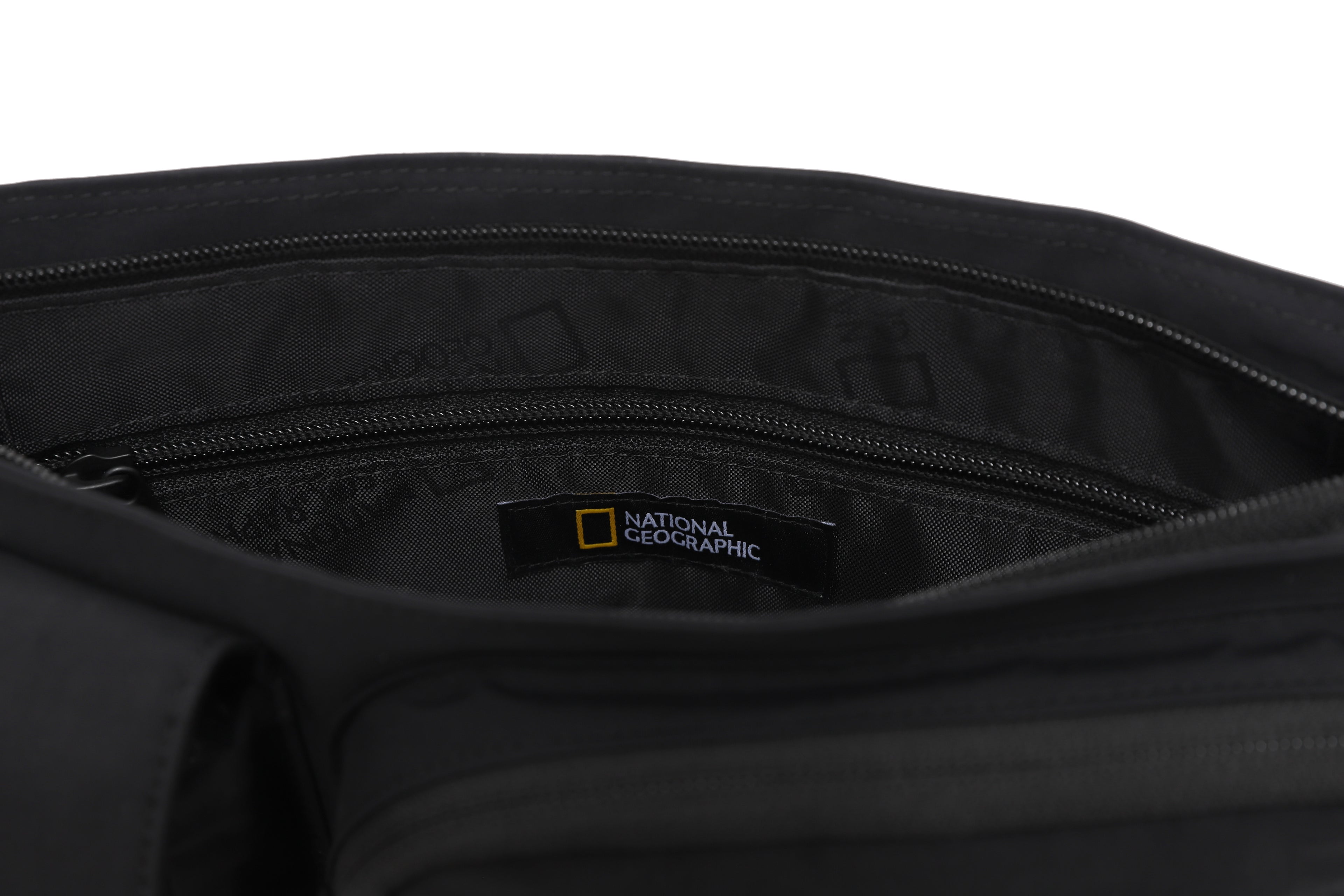Light Wide Cross Bag- Black