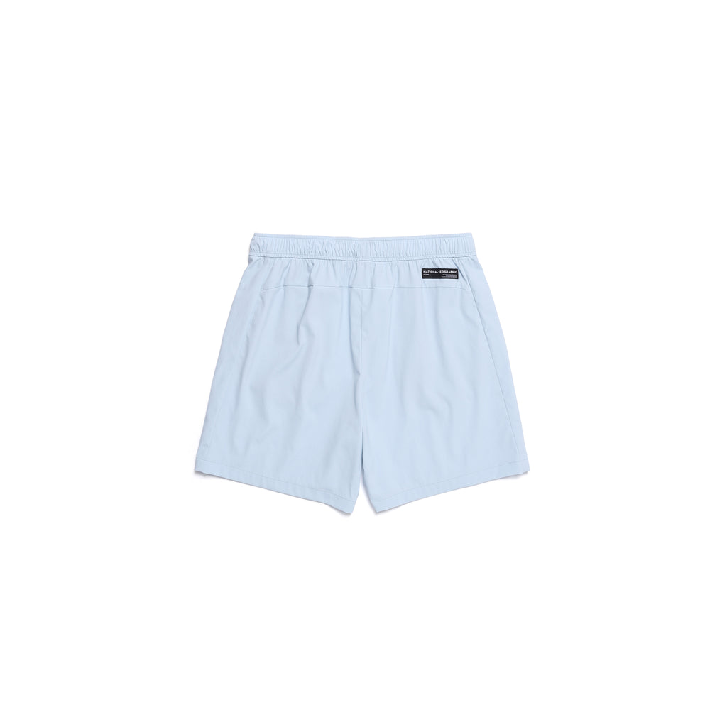 Women'S Frozen Cube Board Shorts- L/Blue