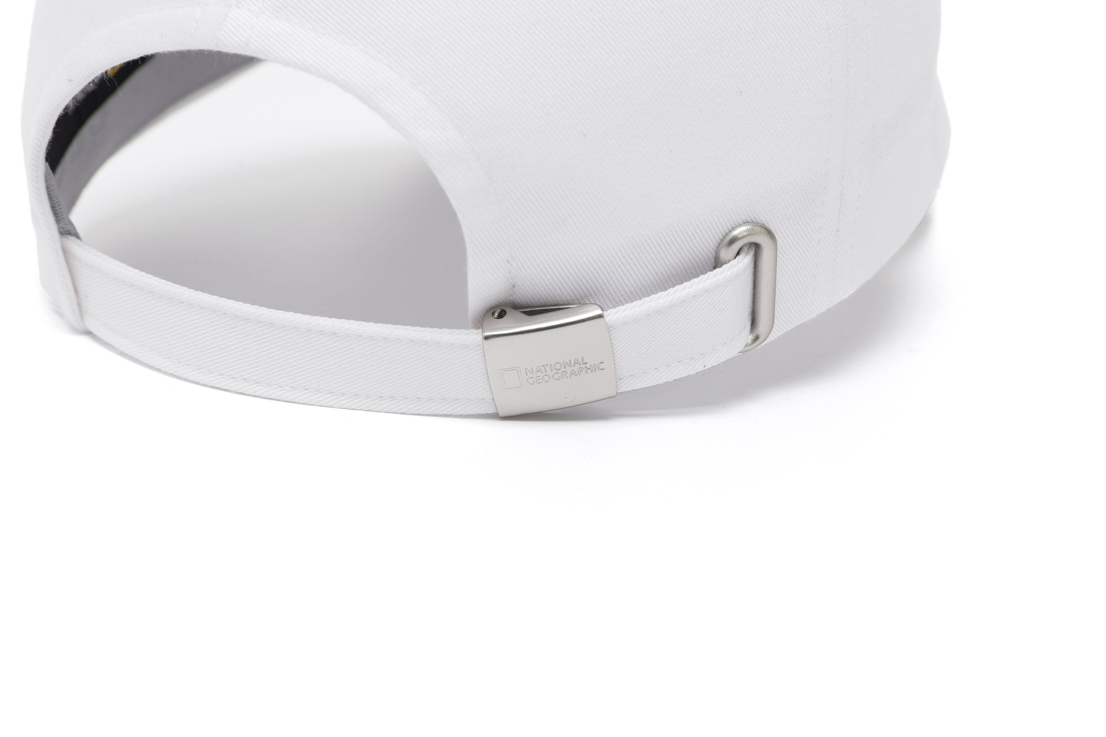 Unisex Small Logo Cap- White