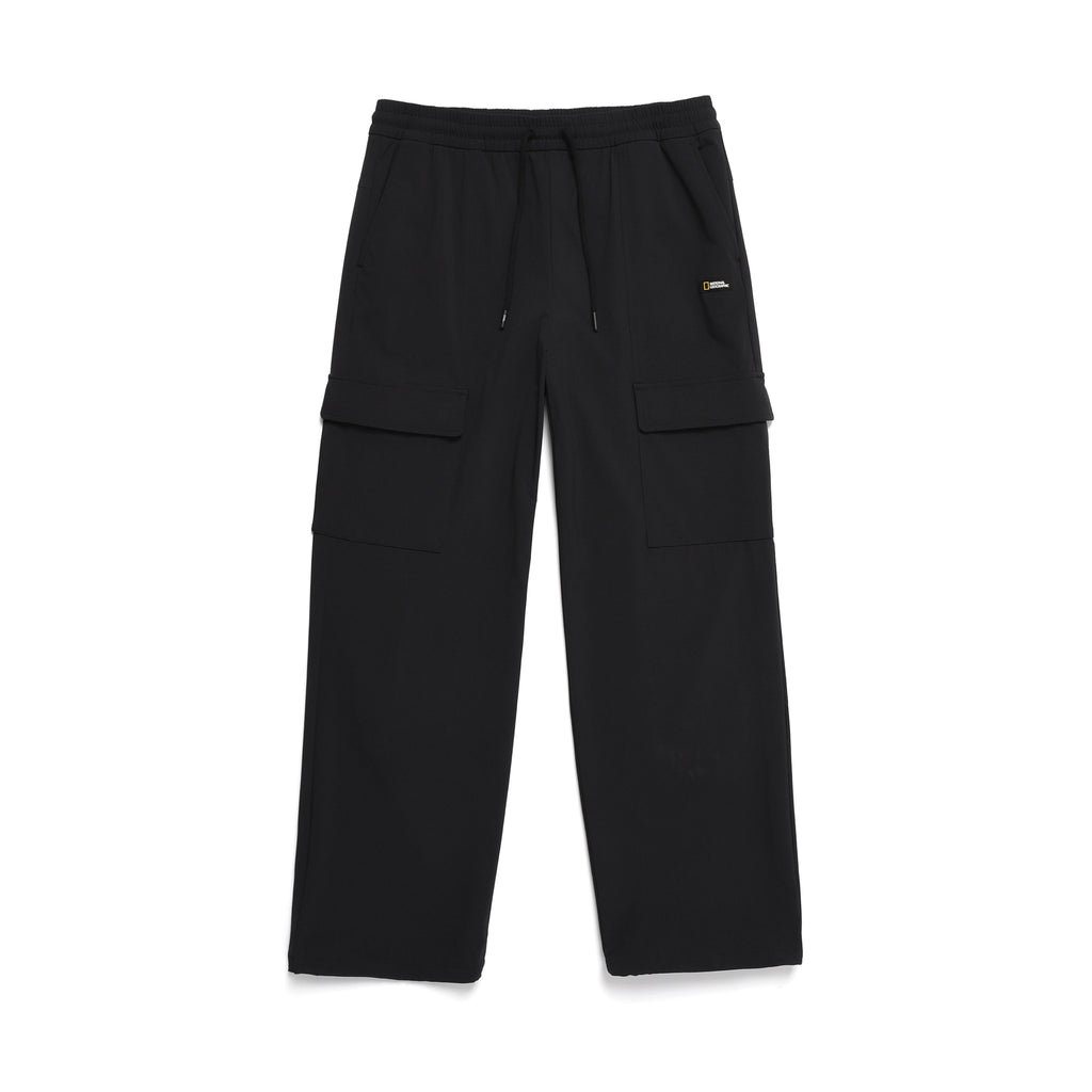 Woven Wide Pants Cblack