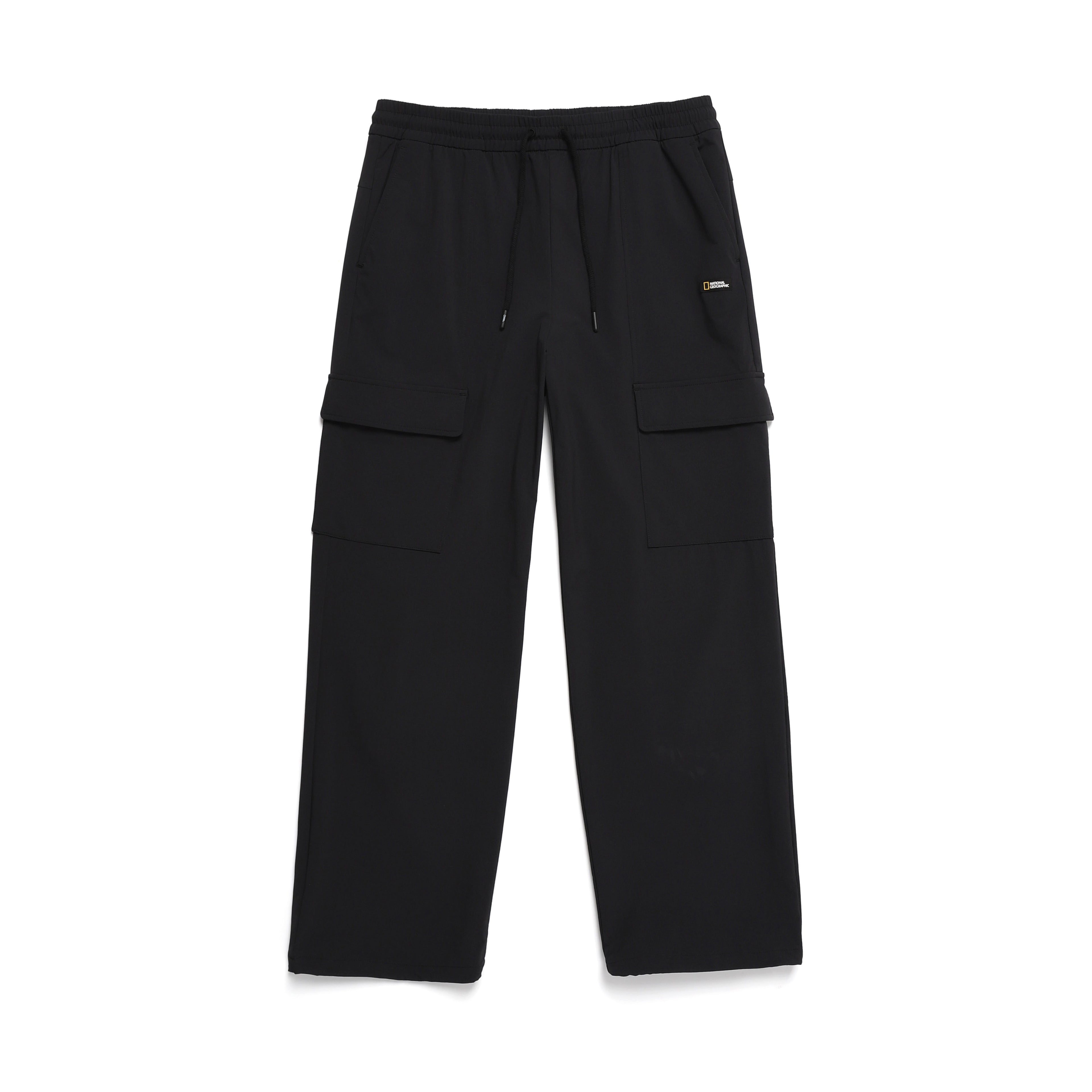 Woven Wide Pants Cblack