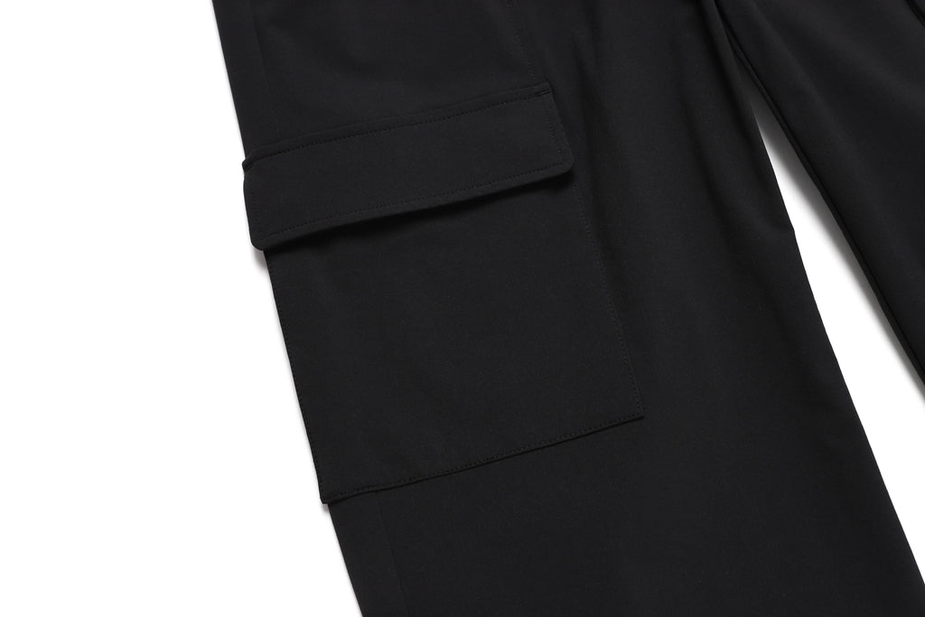 Woven Wide Pants Cblack