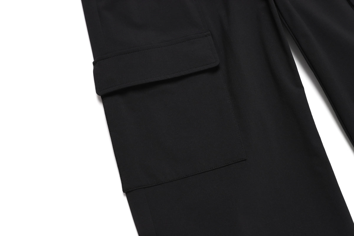 Woven Wide Pants Cblack