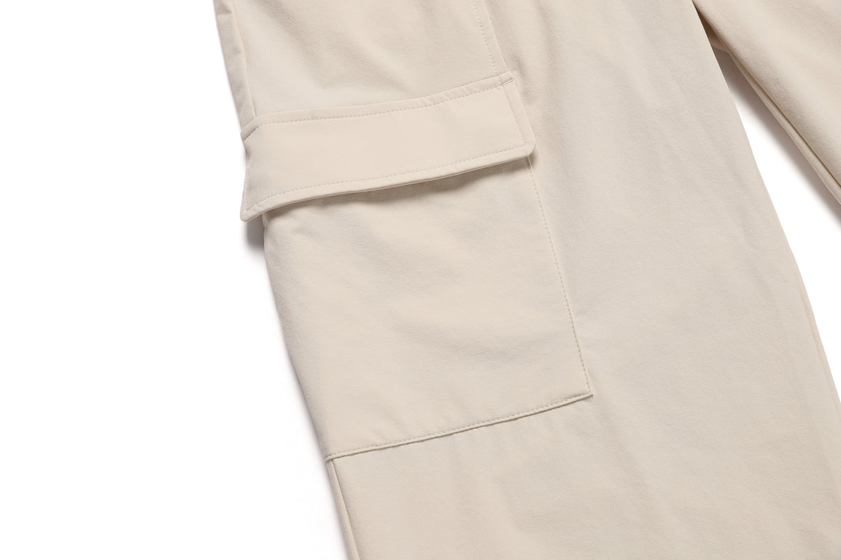 Woven Wide Pants Lbeige