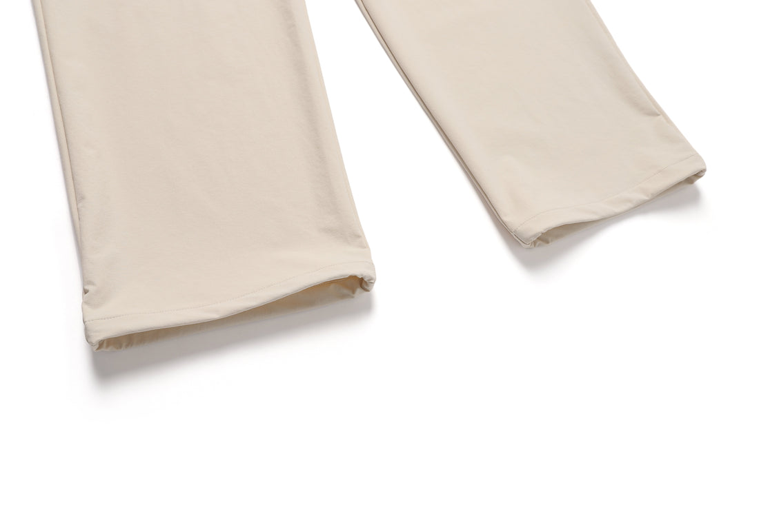 WOVEN WIDE PANTS LBEIGE
