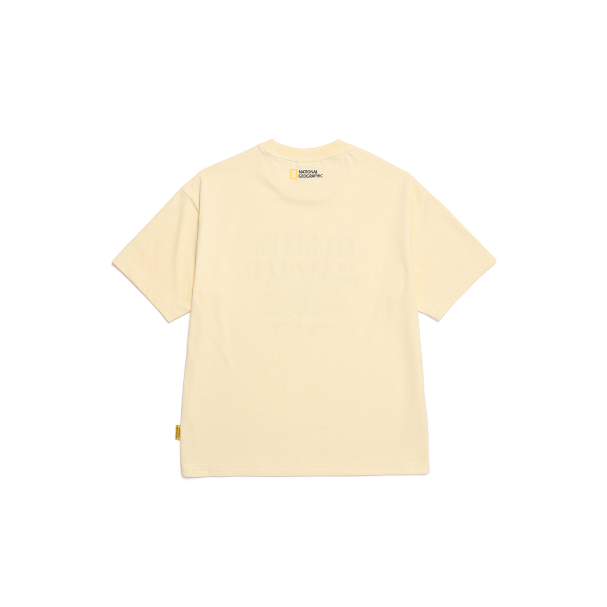 Unisex Regen Askin Wonders Graphic Semi Oversized T-Shirt- Butter