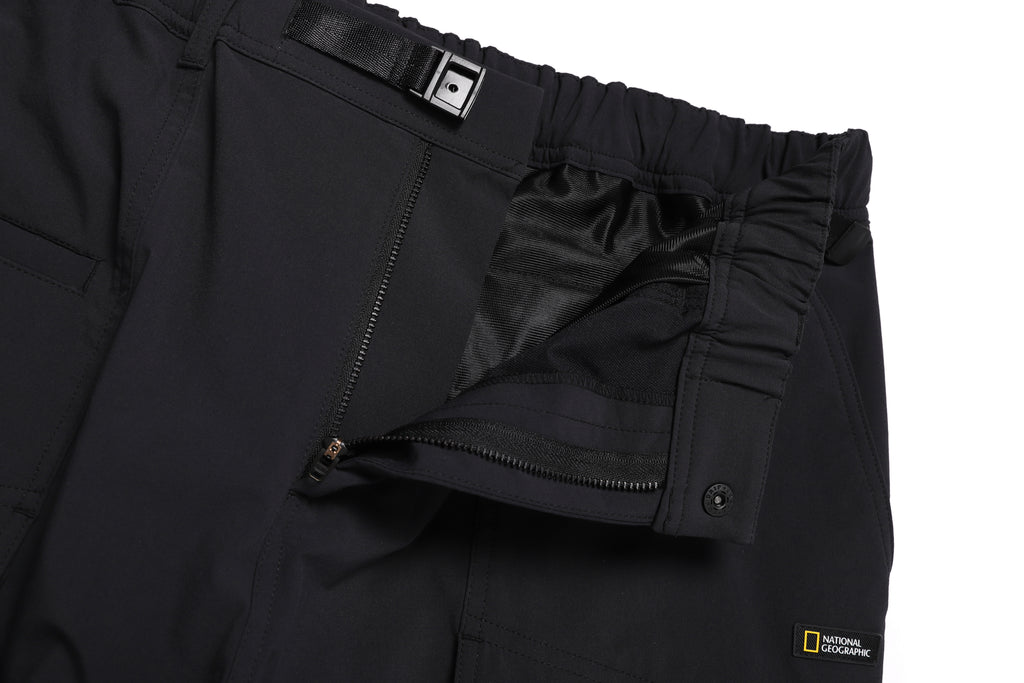 Men'S Nrn Cargo Wide Fit Pants- Carbon Black