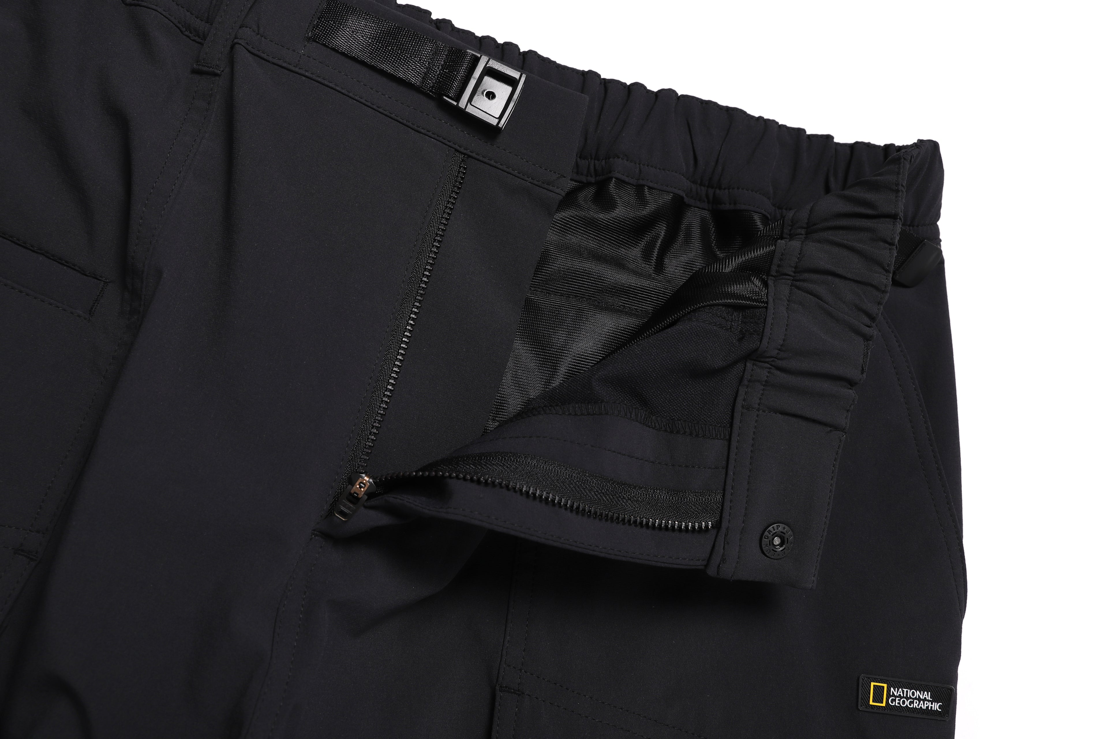 Men'S Nrn Cargo Wide Fit Pants- Carbon Black