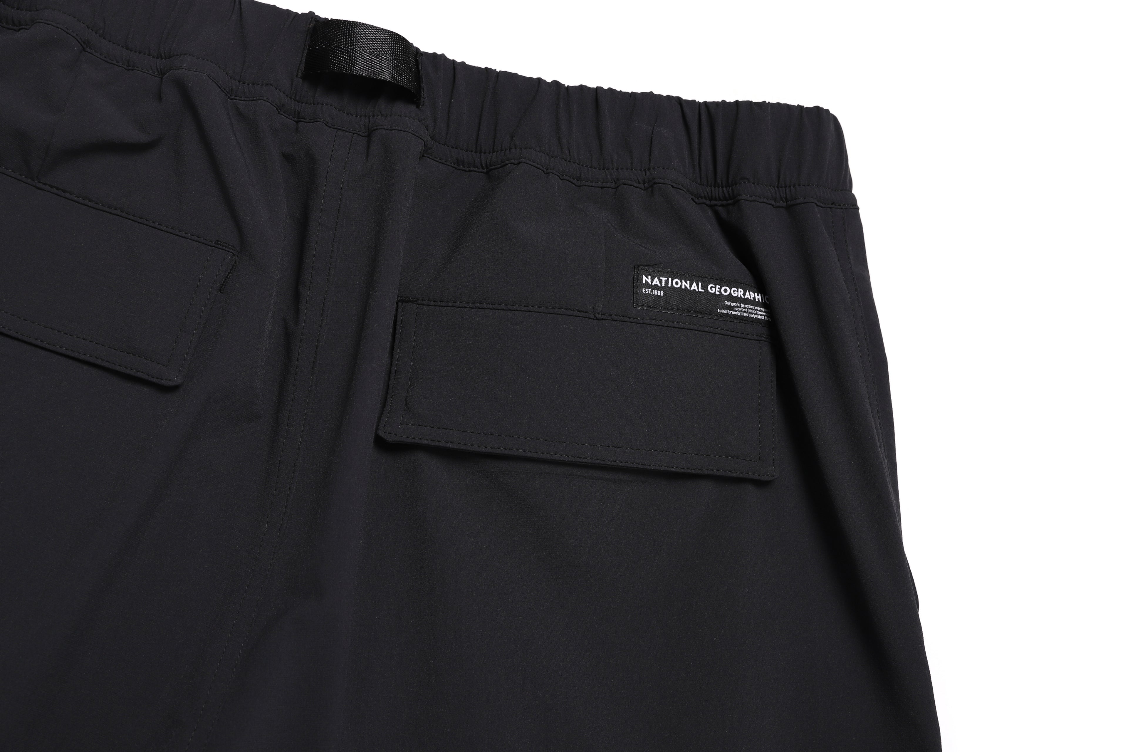Men'S Nrn Cargo Wide Fit Pants- Carbon Black