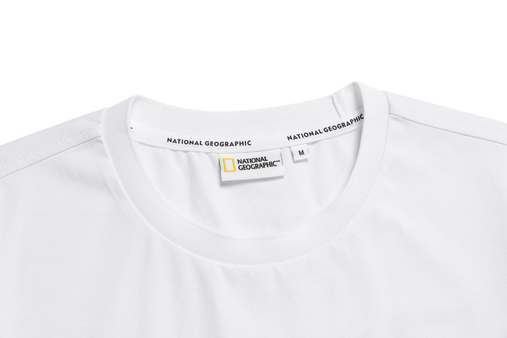 Woman'S Tshirt With Big Logo- White