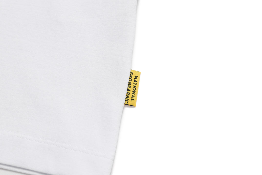 Woman'S Tshirt With Big Logo- White